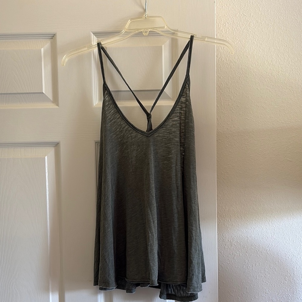 Free People Dark Gray Camisole